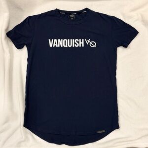 Vanquish Fitness Men’s Navy T-Shirt, M